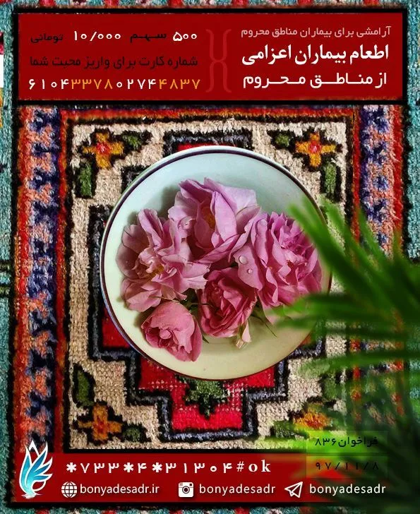 اطعام بیماران مهمانسرا