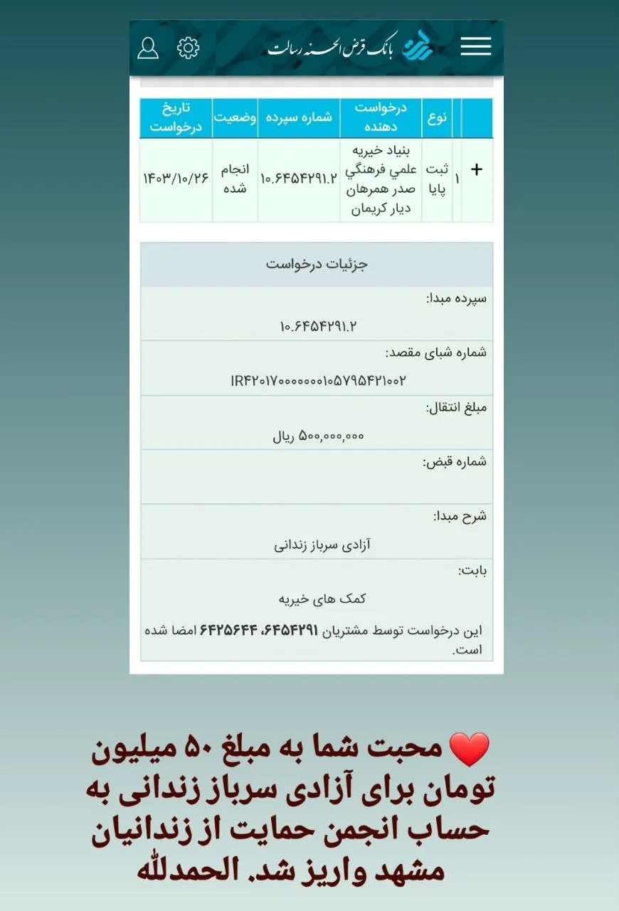 سپاسگزاری از محبت